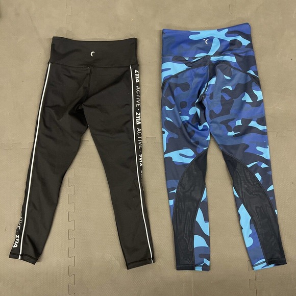 Lot Of Zyia Active Leggings (4) size 2, tank top (1), crop top (1) FS BnftsChrty - Picture 12 of 16